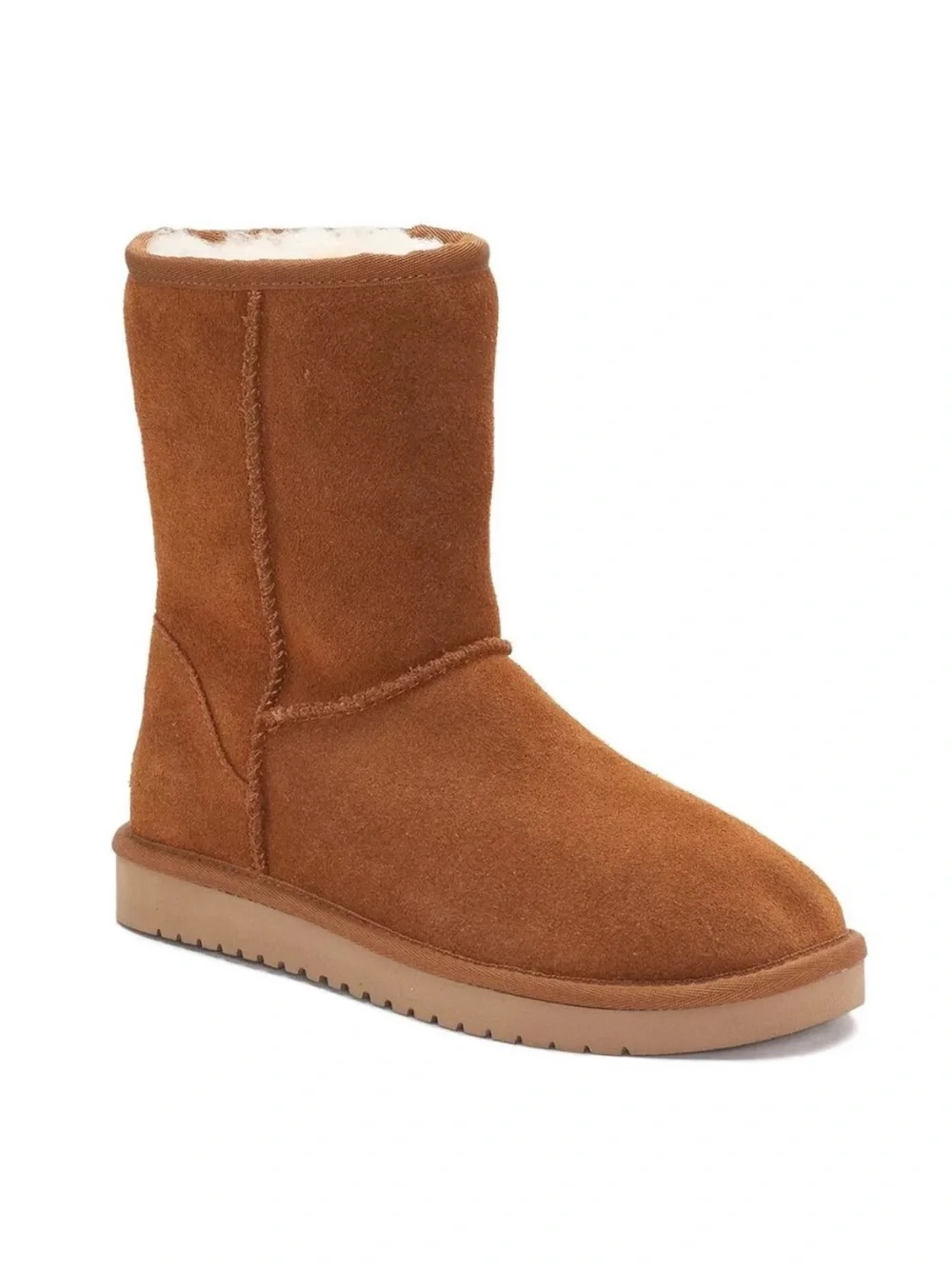 Koolaburra by Ugg Koola Short Boots Chestnut Suede 8